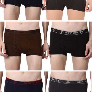 Dixcy Scott Mens Swish Trunk Color-Assorted (Pack Of 3)