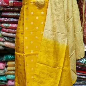 Anushree Kurti Set Yellow color