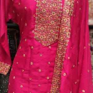 Anushree Kurti Set Rani color